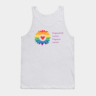 Empower Women Sunflower Tank Top